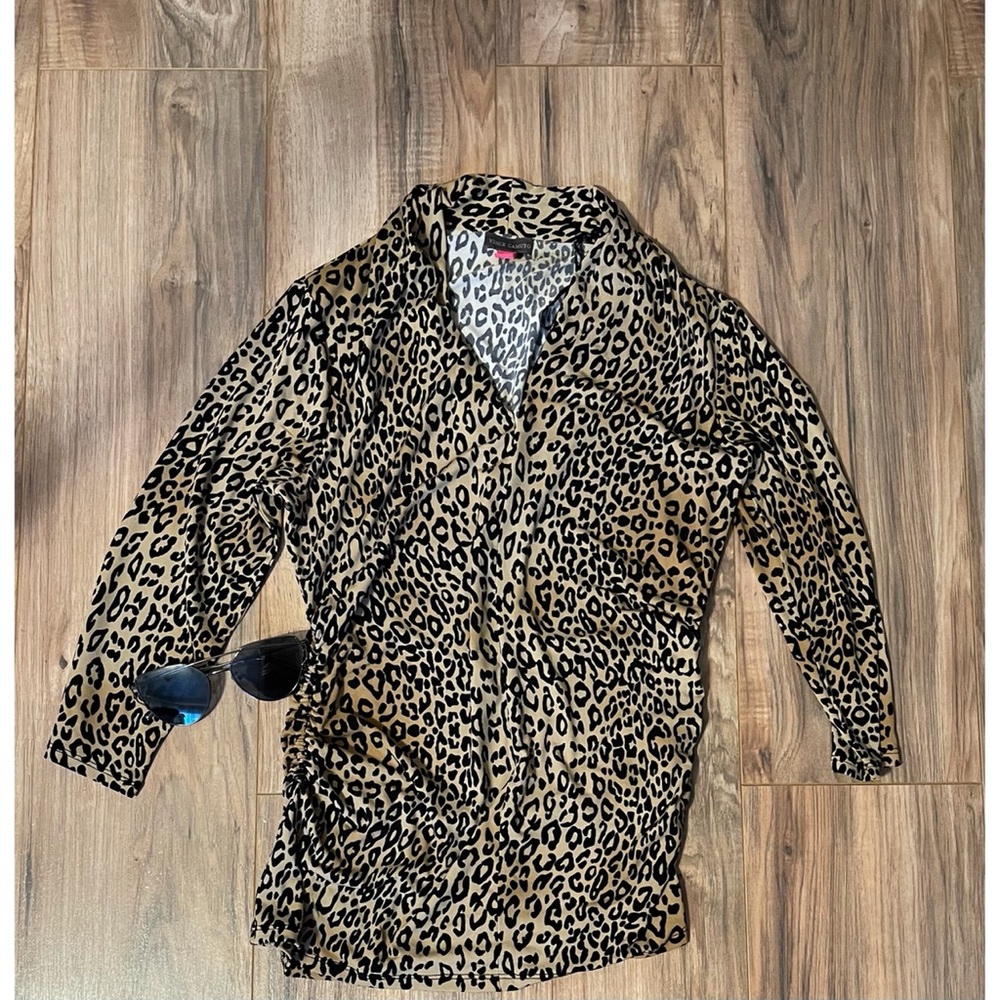 Animal print top